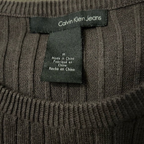 Calvin Klein Jeans Brown Sweater - Picture 3 of 4